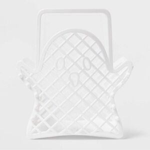 Target White Ghost Halloween Jelly Bag Basket 👻